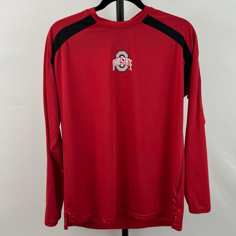 Ohio State Varsity Long Sleeve Performance T-Shirt Size M